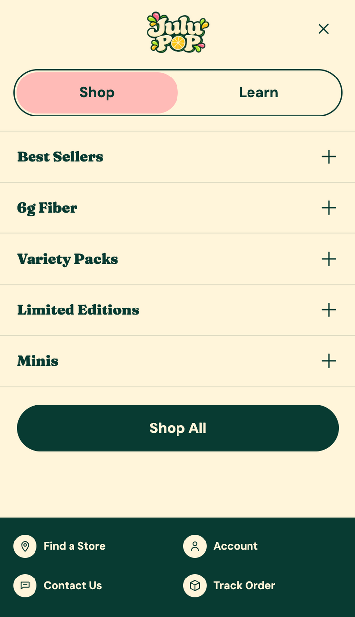 Mobile Menu