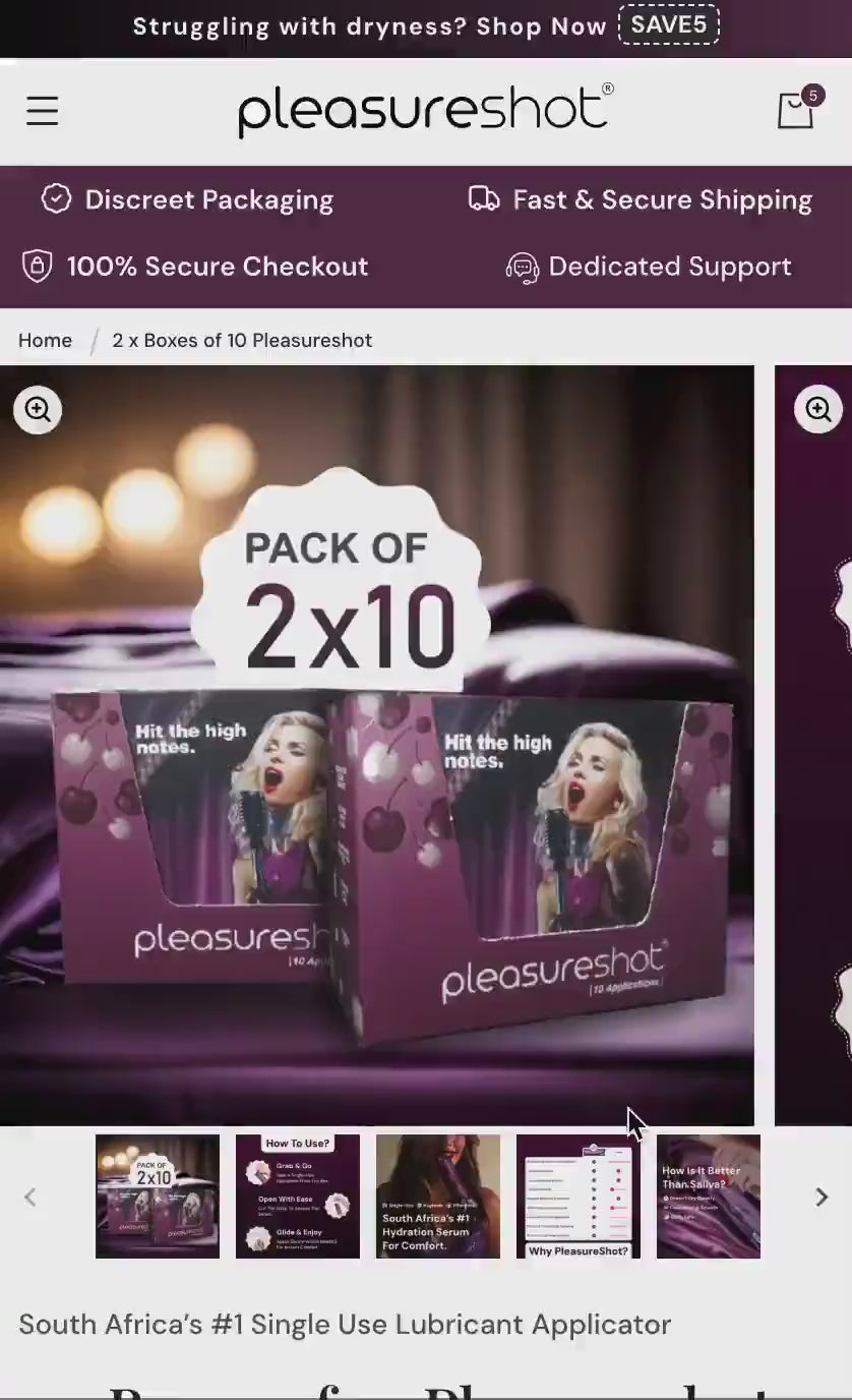 Pleasureshot pdp