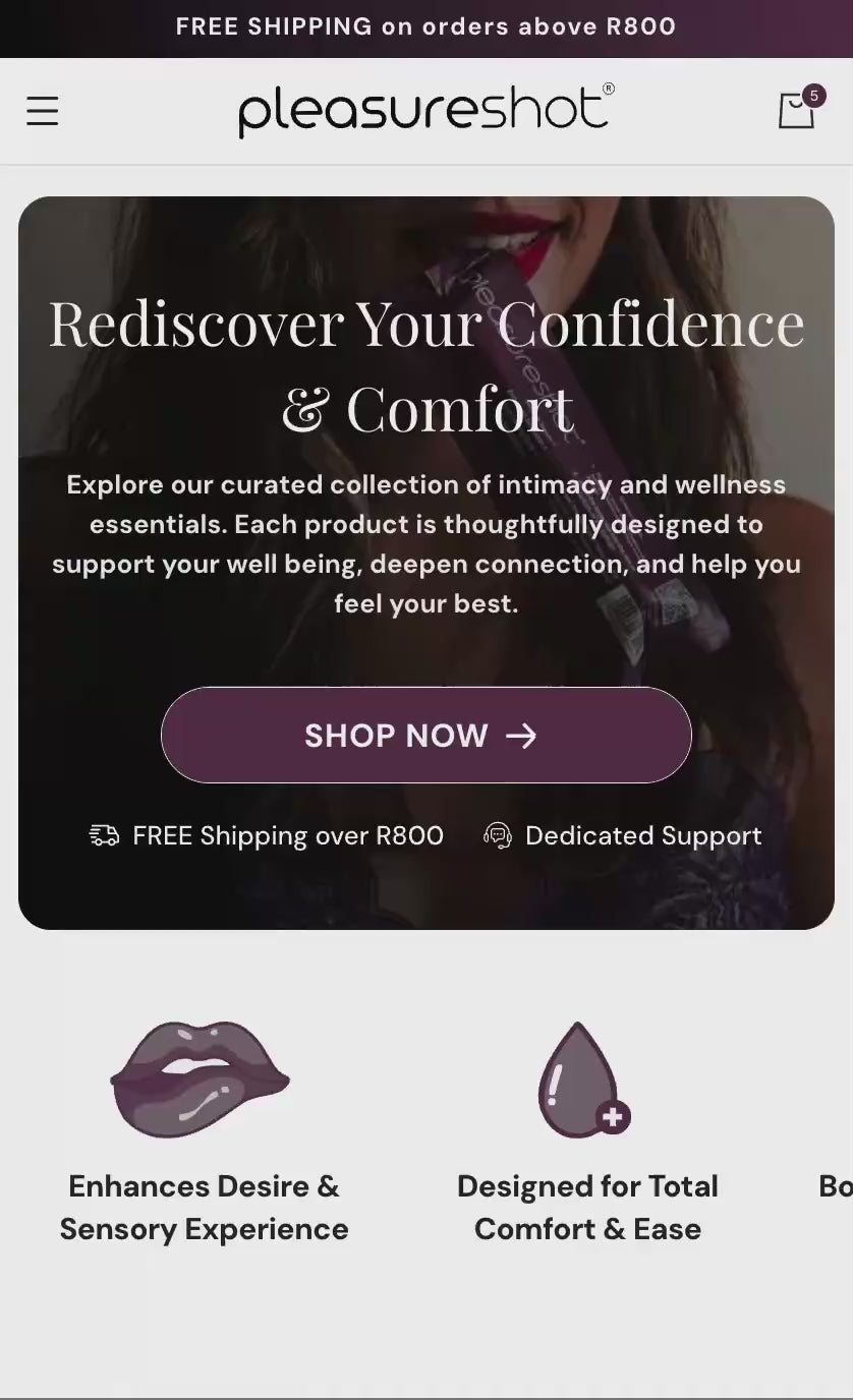Pleasureshot homepage video